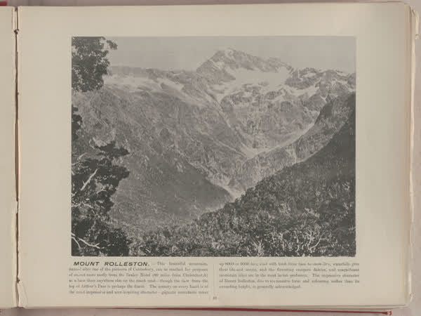 Mount Rolleston, 1896