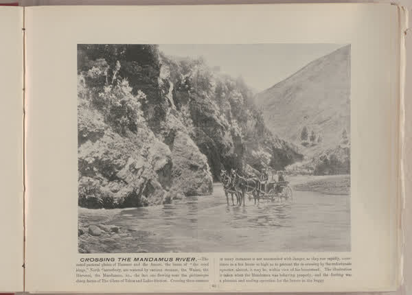Crossing the Mandamus River, 1896