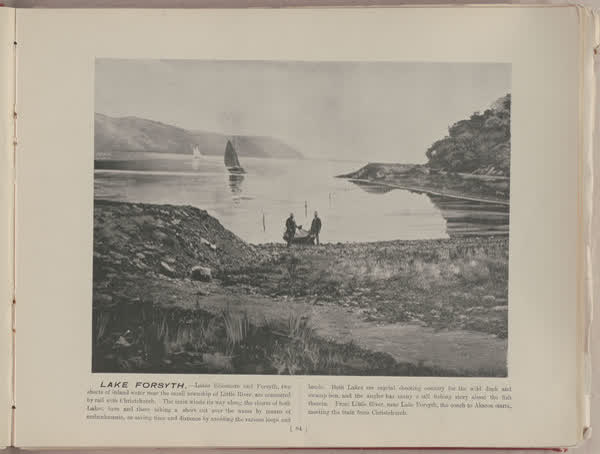 Lake Forsyth, 1896