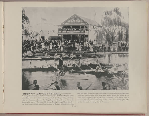 Regatta Day on the Avon, Christchurch, 1896