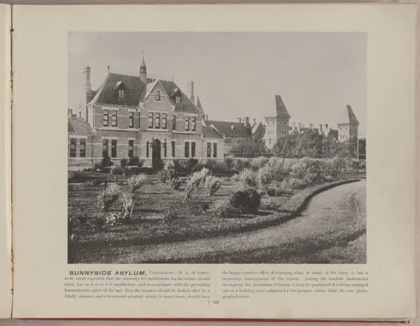 Sunnyside Asylum, Canterbury, 1896