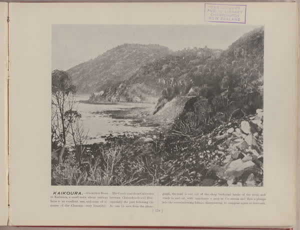 Kaikoura, Clarence Road, 1896