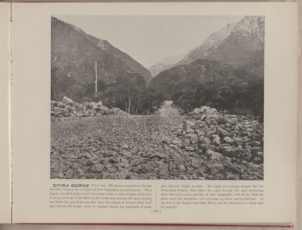 Otira Gorge, foot of, 1896