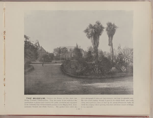 The Museum, College and School of Art, Christchurch, 1896