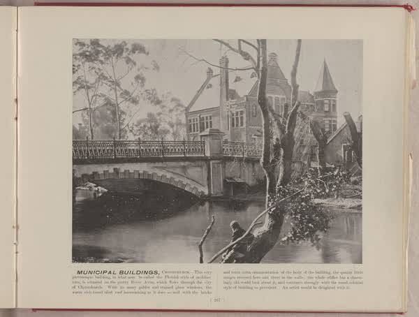Municipal building, Christchurch, 1896