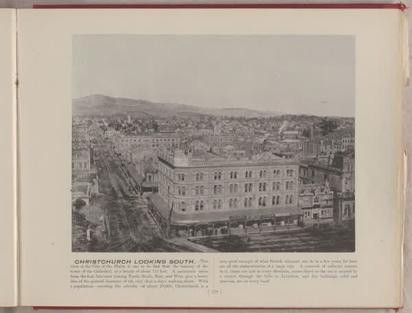 Christchurch looking south, 1896