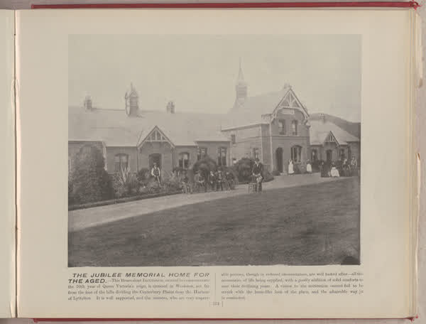 The Jubilee Memorial Home for the aged, 1896