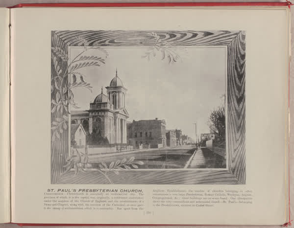 St Paul's Presbyterian Church, Christchurch, 1896