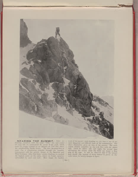 Nearing the summit, 1896