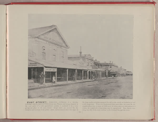 East Street, Ashburton, 1896