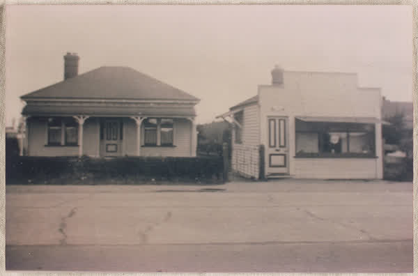 E. White Bootmakers and house, 1920