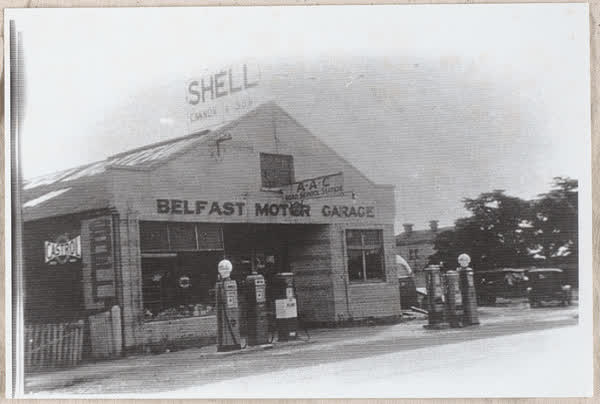 Cannon & Son Belfast Motor Garage, 1920