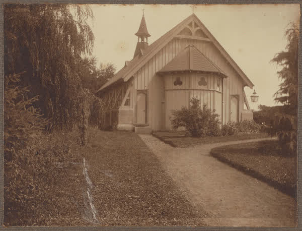 St David’s Anglican Church exterior, 1900