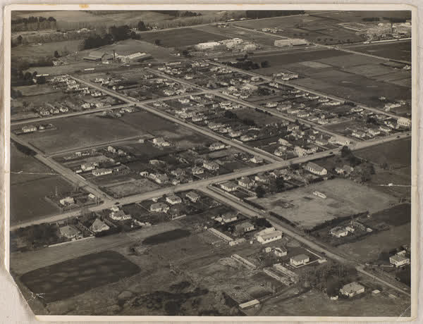 Aerial view of Belfast east, 1930