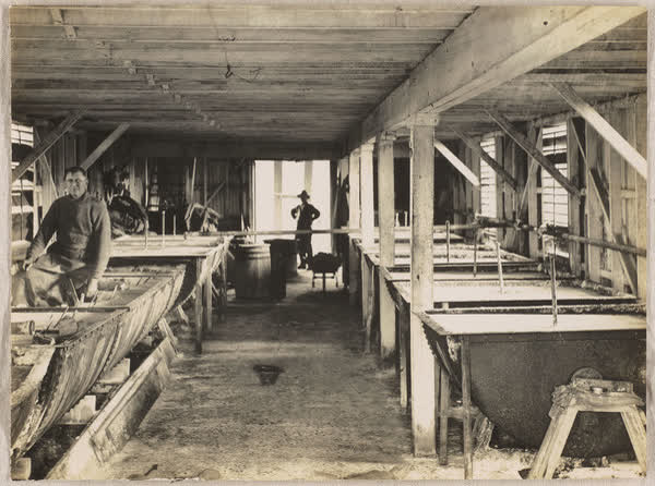 Vats at Zealandia Soap and Candle Works, 1930
