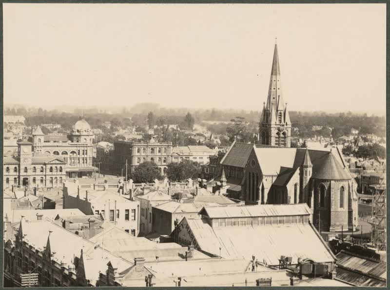 Canterbury Cathedral, Christchuch. 19.2.12. From the album: Views of churches, 1912