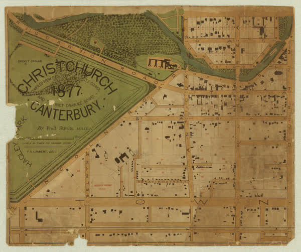 Christchurch. Canterbury. 1877, 1877