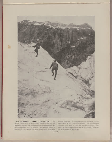 Climbing the Onslow, 1896