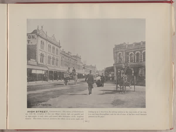 High Street, Christchurch, 1896