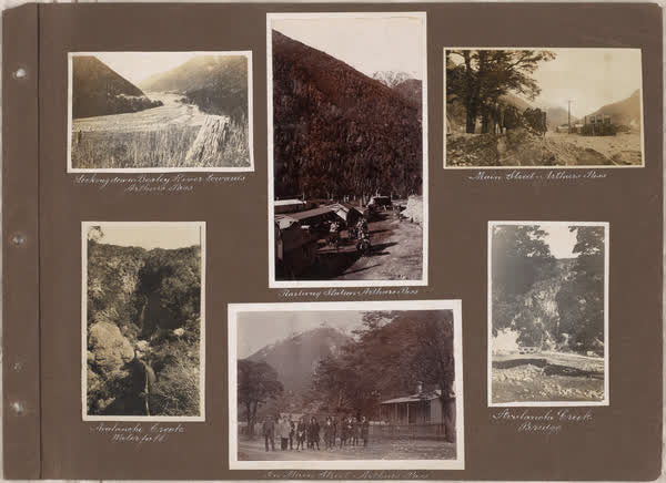 Bealey River, Arthur’s Pass, Avalanche Creek, 1920