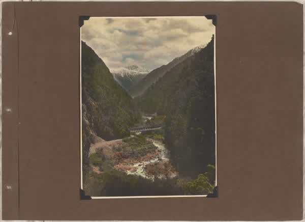 Bridge over a river, 1920