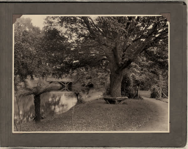 Avon River/Ōtākaro in the Millbrook Reserve, 1928