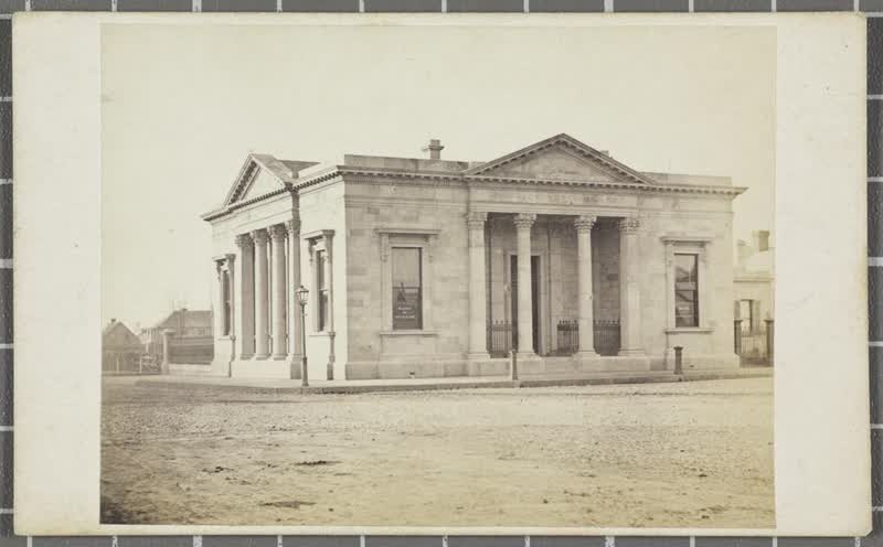 Bank of New Zealand, Christchurch, 1872