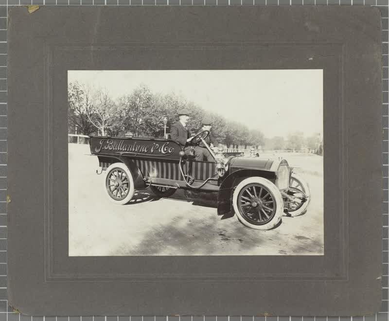 J. Ballantyne & Co. delivery vehicle, 1912