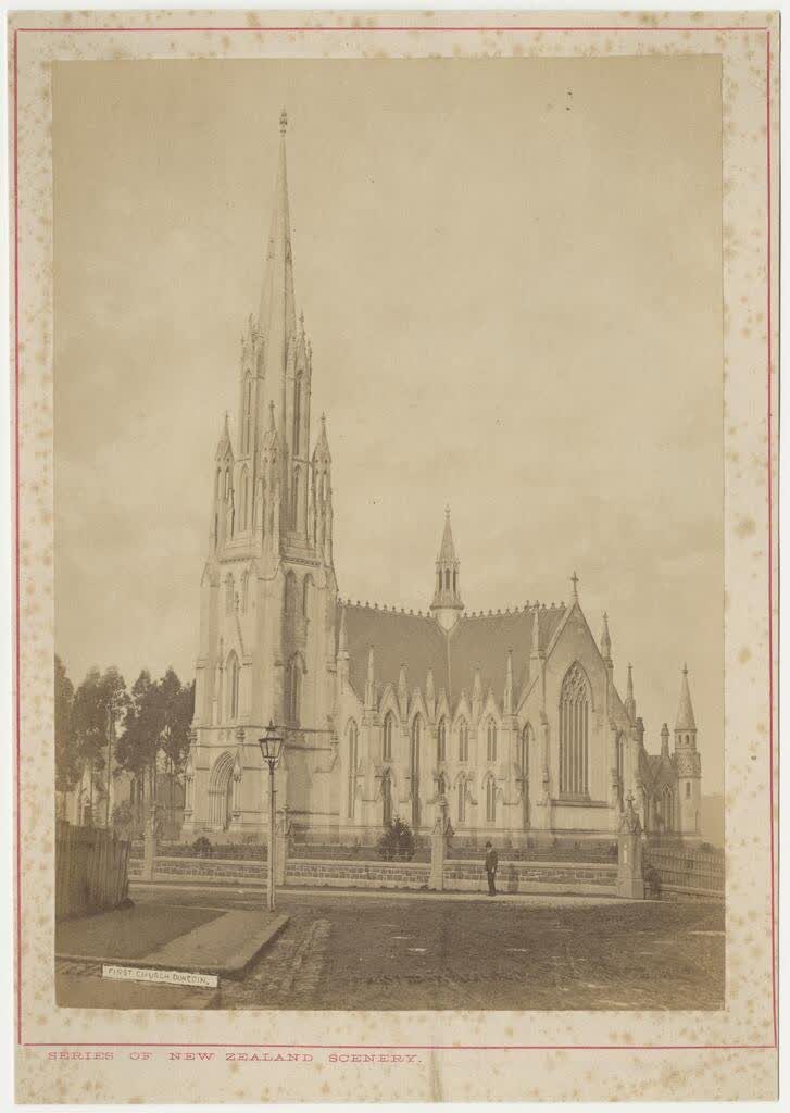First Church, Dunedin, 1870