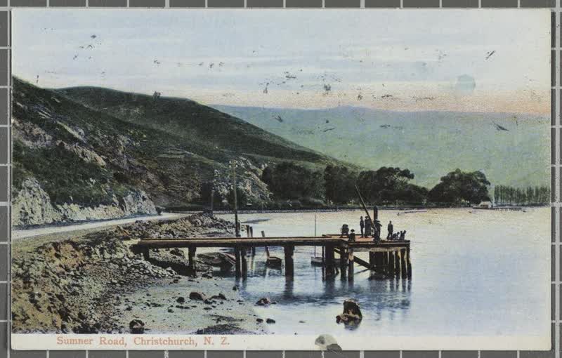 Sumner Road, Christchurch, 1902