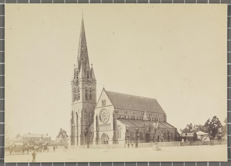 Christchurch Cathedral, 1880