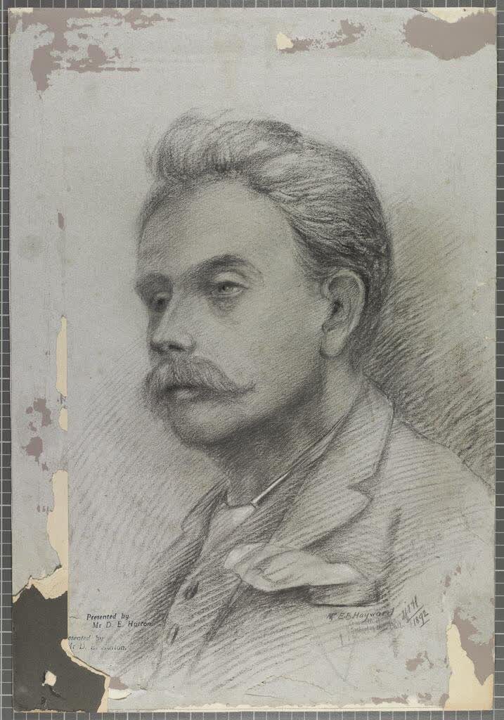 No 68. Mr E.B. Hayward, Committee of School of Art, Christchurch. D.E. Hutton, 1892