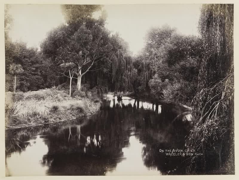 On the Avon, Christchurch, 1875