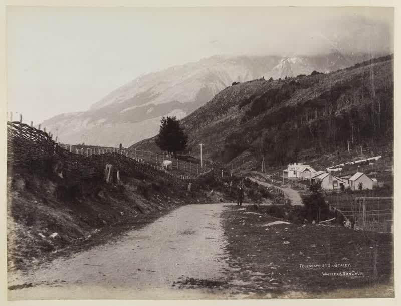 Telegraph Station, Bealey, 1890