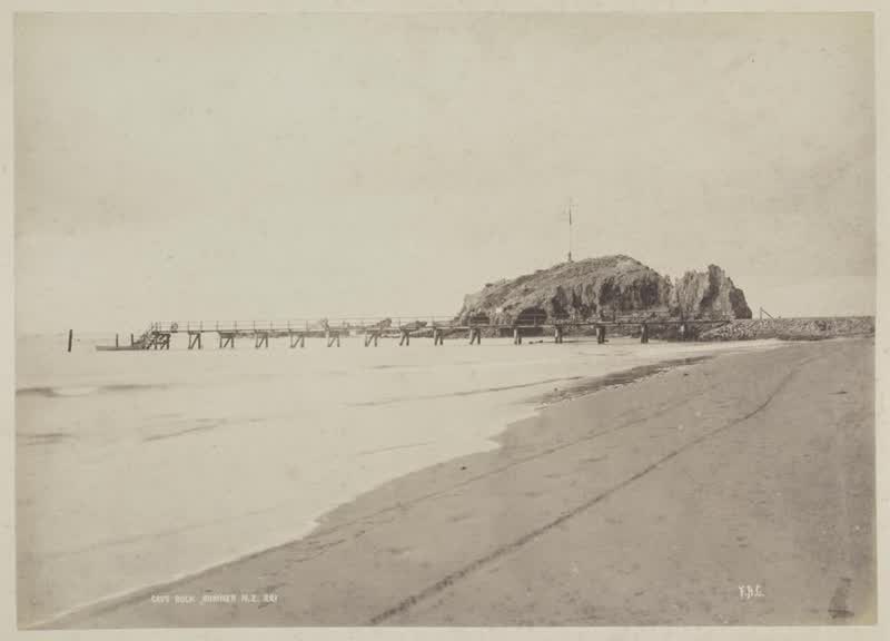 Cave Rock, Sumner N.Z., 1880