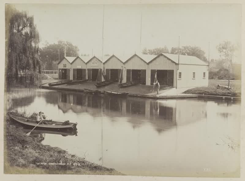 The Avon, Christchurch N.Z., 1880