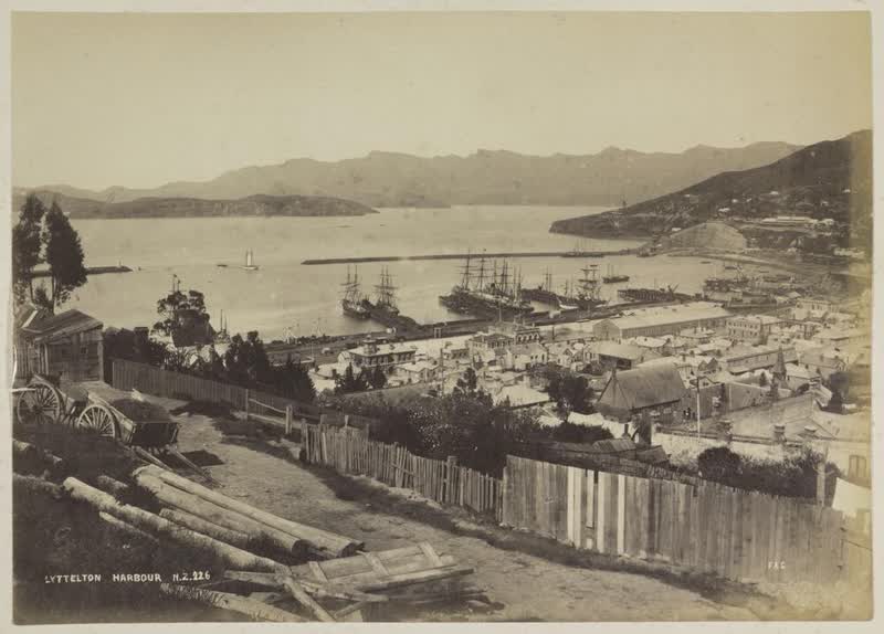 Lyttelton Harbour N.Z., 1880