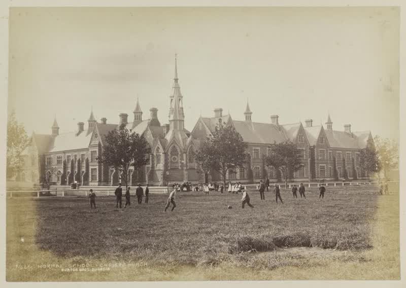 Normal School, Christchurch, 1876