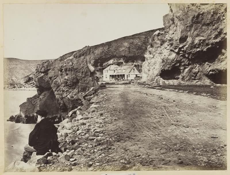 Sumner Road, Christchurch, 1868