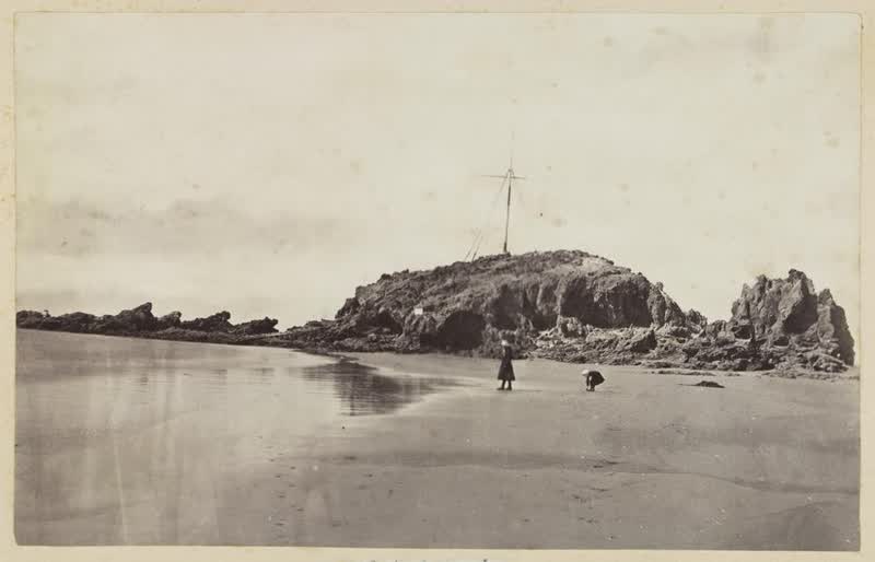 Cave Rock, Sumner, 1880