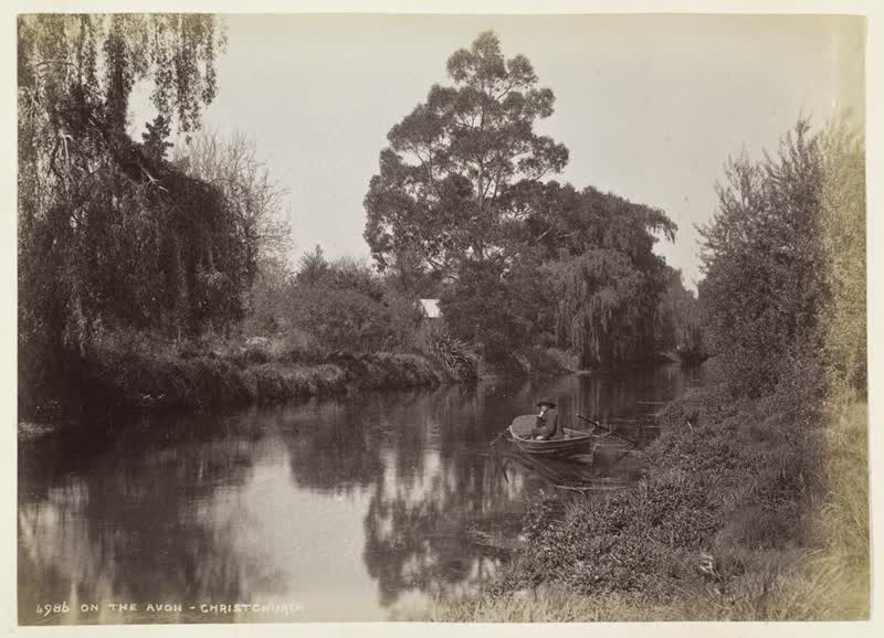 On the Avon, Christchurch, 1880