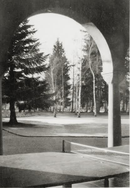 The Lodge table tennis, 1932