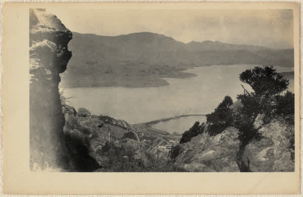 Lyttelton Harbour viewArchive 1054, 1900