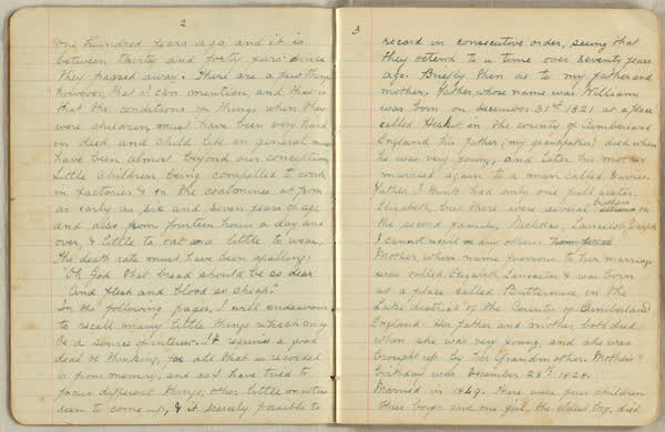 Reminiscences of early days at Brookside, image 03 of 63, 1890