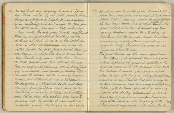 Reminiscences of early days at Brookside, image 20 of 63, 1890