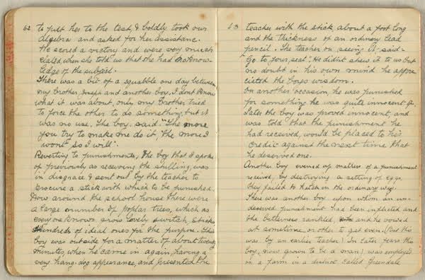 Reminiscences of early days at Brookside, image 33 of 63, 1890