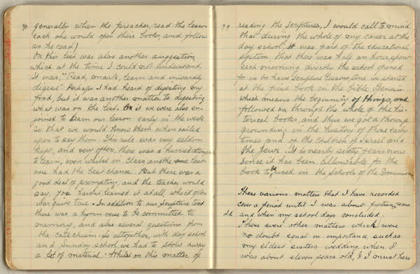 Reminiscences of early days at Brookside, image 41 of 63, 1890