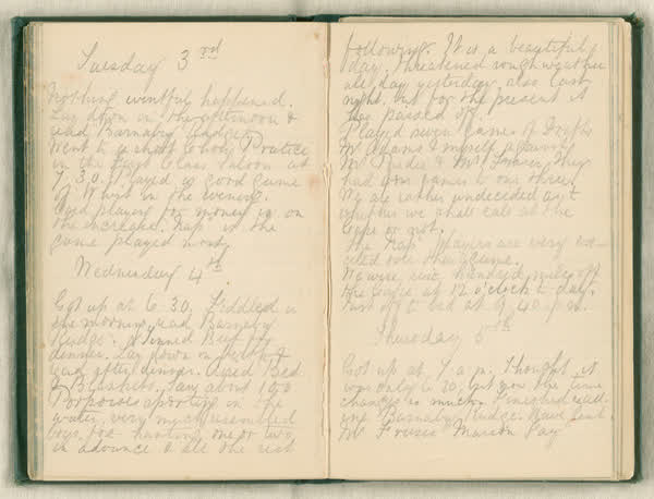 Shipboard diary of Henry Smith, spread 43 of 67, 1880