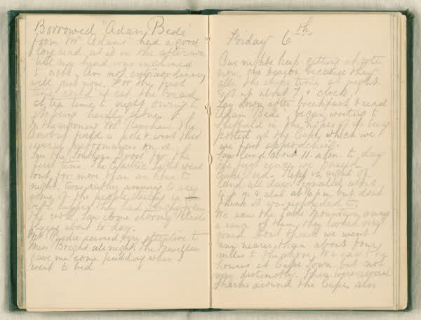 Shipboard diary of Henry Smith, spread 44 of 67, 1880