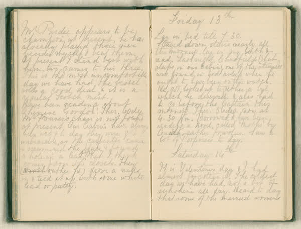 Shipboard diary of Henry Smith, spread 47 of 67, 1880